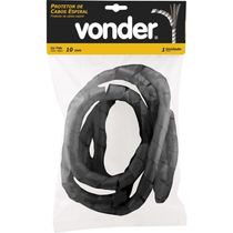 Protetor Para Cabos Espiral 20mm Com 2 Metros Preto - Vonder