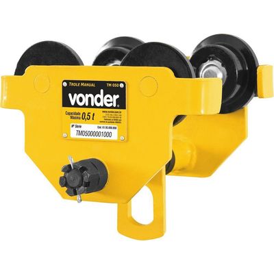 Trole Manual 0,5 Toneladas Largura 50-152mm Tm050 - Vonder