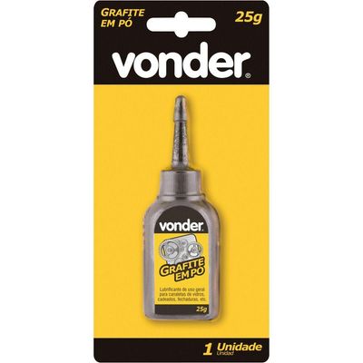 Grafite Em Pó 25g Cartela - Vonder