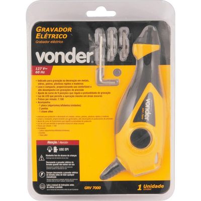 Gravador Elétrico Grv 7000 - Vonder 110V