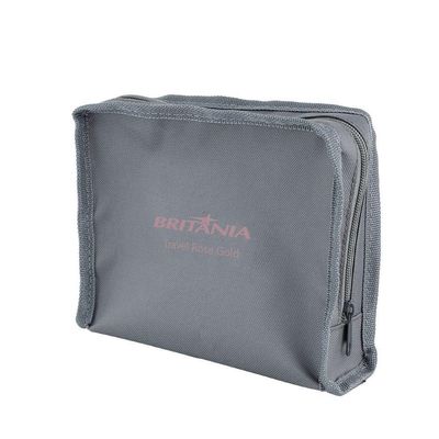 Kit Beleza Travel Rose Gold Britânia Secador Prancha Bivolt