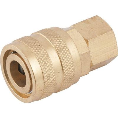 Engate Rápido Fêmea 1-4" Npt Latão Com Rolete - Vonder