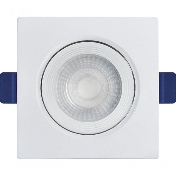 Spot Led Eco 5w 6500k Quadrado Black + Decker