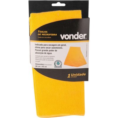 Toalha De Microfibra 310 Gsm 60 Cmx40 Cm - Vonder