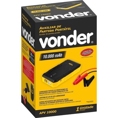 Auxiliar De Partida Portátil Apv10000 Vonder