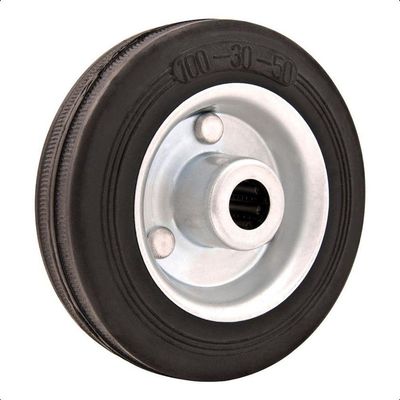 Roda De Borr. 5" Leve 100kg Eixo Rolete 15mm
