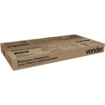 Bancada Dobrável Para Ferramentas 150kg Mdf Vonder