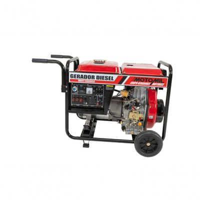 Gerador Diesel 7,5 Kva Trifásico Mdgt-8000cle Motomil 220V