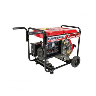 Gerador Diesel 7,5 Kva Trifásico Mdgt-8000cle Motomil 220V