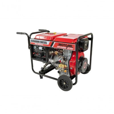 Gerador Diesel 7,5 Kva Trifásico Mdgt-8000cle Motomil 220V