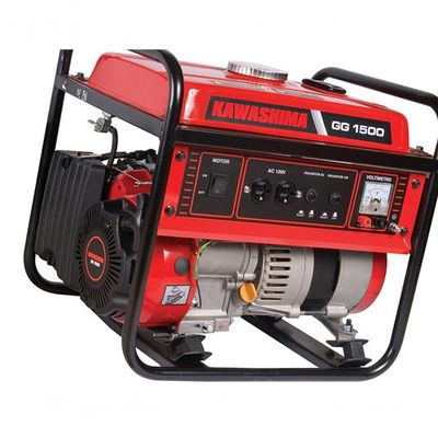 Gerador à Gasolina Kawashima Gg1500-120 1,2kw Mono 120V 60hz