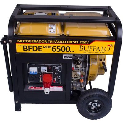 Motogerador Diesel Buffalo 5kva Trif 127- P Elétrica 220V