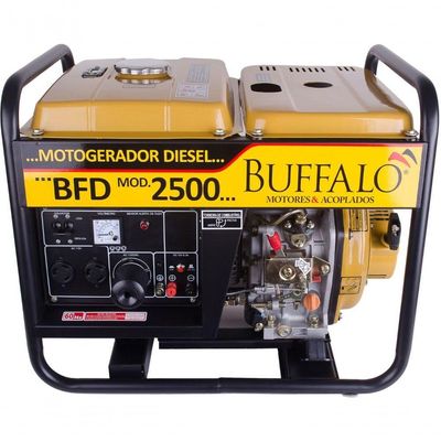 Motogerador Diesel Buffalo 5cv Mono 115-230v P Elétrica