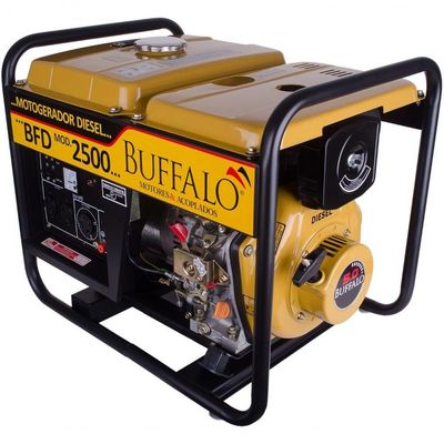 Motogerador Diesel Buffalo 5cv Mono 115-230v P Elétrica