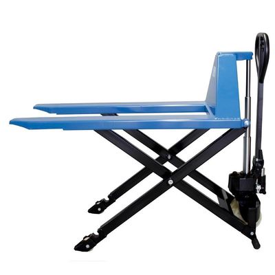 Paleteira Carro Hidráulico Pantográfico 1000kg 685x1150 Mm Roda Simples Nylon Tp1000 Bovenau