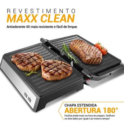 Grill Pgr32 Philco Revestimento Antiaderente 110V