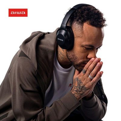Fone De Ouvido Headphone Aiwa HP-05 Hi-Fi ANC NFC BT APP Bivolt