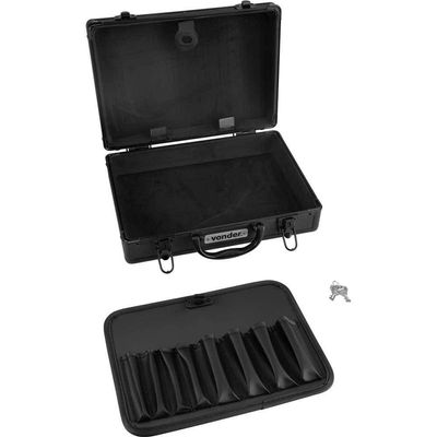 Maleta Para Ferramentas 330x230x90mm Preta Mf934 - Vonder