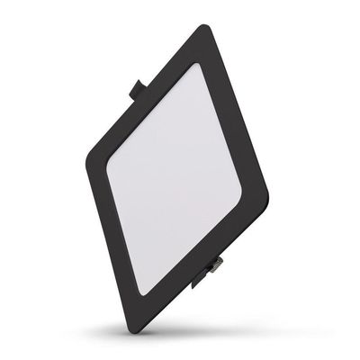 Painel Led Eco Quadrado Preto Biv 24w 4000k Black + Decker
