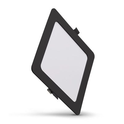 Painel Led Eco Quadrado Preto Biv 24w 4000k Black + Decker