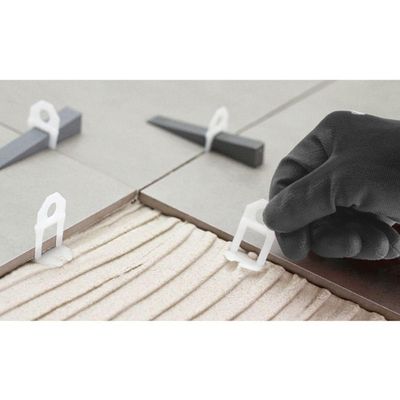 Nivelador Para Piso 3,0mm Com 100 Peças Em Polipropileno Vonder