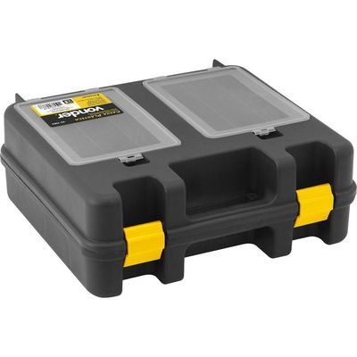 Caixa Plástica Para Furadeira 340x340x130mm Com Divisão Vd70