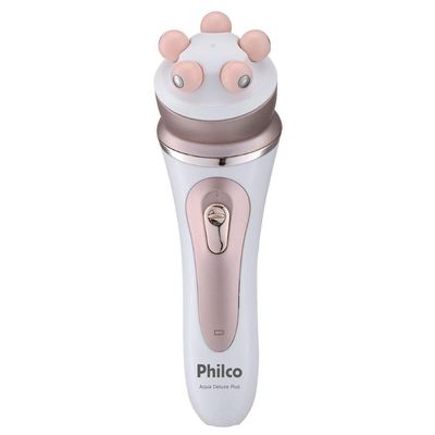 Depilador De Pelos Pdp02r Aqua Deluxe Philco Sem Fio Bivolt