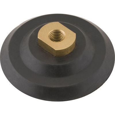 Disco De Borracha 4" Rosca M14 Para Politriz - Vonder