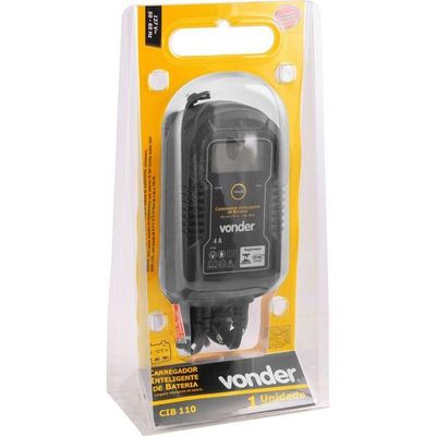Carregador Inteligente De Bateria Cib110 - Vonder 110V