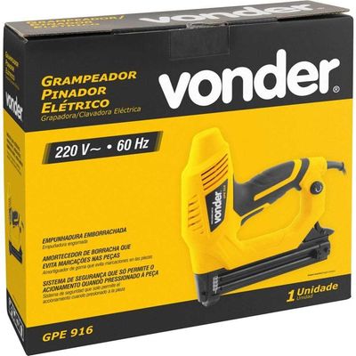 Grampeador Pinador Elétrico Gpe916 Vonder 110V