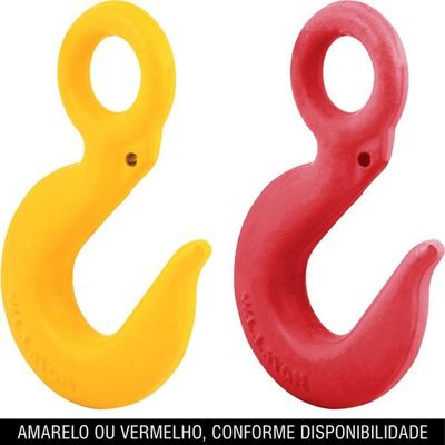 Gancho Olhal Fixo 5-16" 1,0t Sem Trava Uso Leve - Vonder