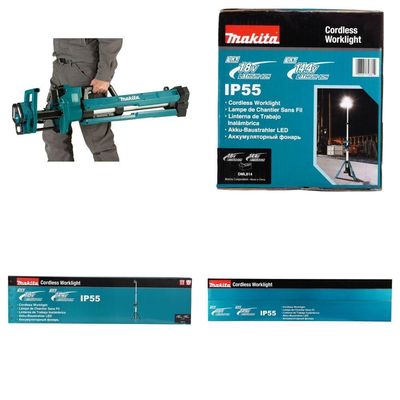 Tripé Refletor Para área De Trabalho Sem Bateria Sem Carregador Dml814 Makita