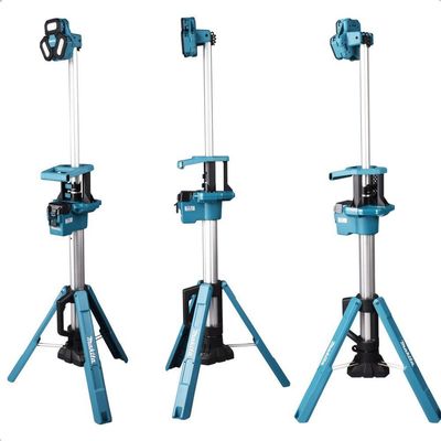 Tripé Refletor Para área De Trabalho Sem Bateria Sem Carregador Dml814 Makita