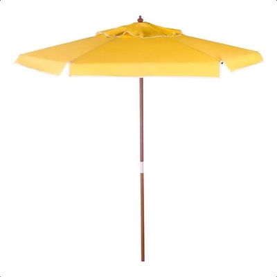 Ombrellone Madeira Cobertura Pvc 2,00m Amarelo Bel Lazer