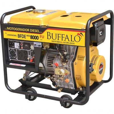Motogerador Diesel Buffalo 6kva Mono P Elétrica Fumageiro