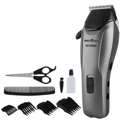Máquina De Cortar Cabelo Bcr18t 18w Titanium 220V