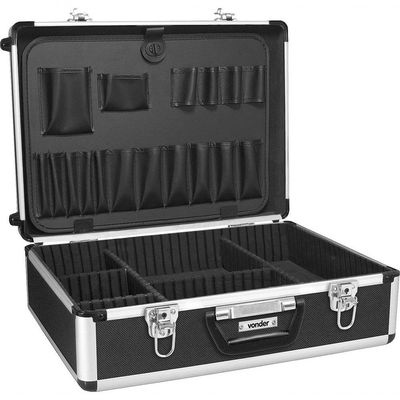 Maleta Para Ferramentas 455x330x152mm Preta Mf931 - Vonder