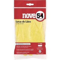 Luva Látex Xg Amarela Com Forro Ca13336 - Nove54