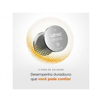 Bateria De Litio Cr2025 C/5 3v - Vb25b5