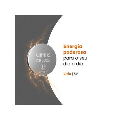 Bateria De Litio Cr2025 C/5 3v - Vb25b5