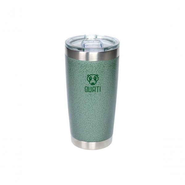 Copo Térmico Quati Com Tampa 591ml Verde V2 - Cv2ctml591