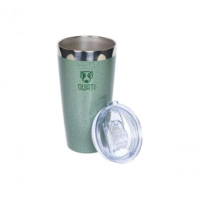 Copo Termico Quati Com Tampa 473ml Verde V2 - Cv2st473ml