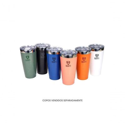 Copo Termico Quati Com Tampa 473ml Verde V2 - Cv2st473ml