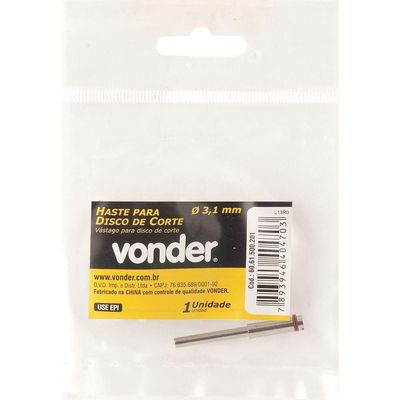 Haste Para Disco De Corte Para Microrretífica - Vonder