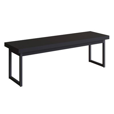 Banco Oxford 144x35cm - Preto