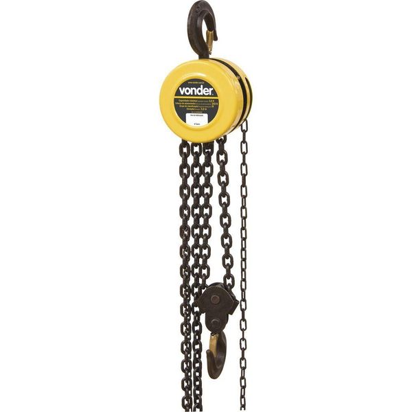 Talha Manual 3,0 Ton Elev 5,0 M Vonder