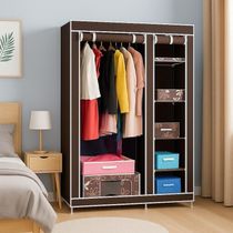 Guarda Roupa Organizador Portatil Cabideiro 4 Prateleiras Compacto Arara Closet Praia Quarto Brecho