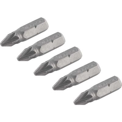 Jogo De Bits Ponteira Pozidrive Com Enc 1-4 Nº 2x25mm Vonder
