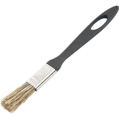Pincel 1 Cerdas Gris Cabo Plástico Tintas Latéx Acrí Vonder