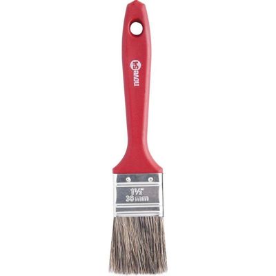 Pincel 1.1-2 Cerda Gris Cabo Plástico Para Tintas Latéx E A